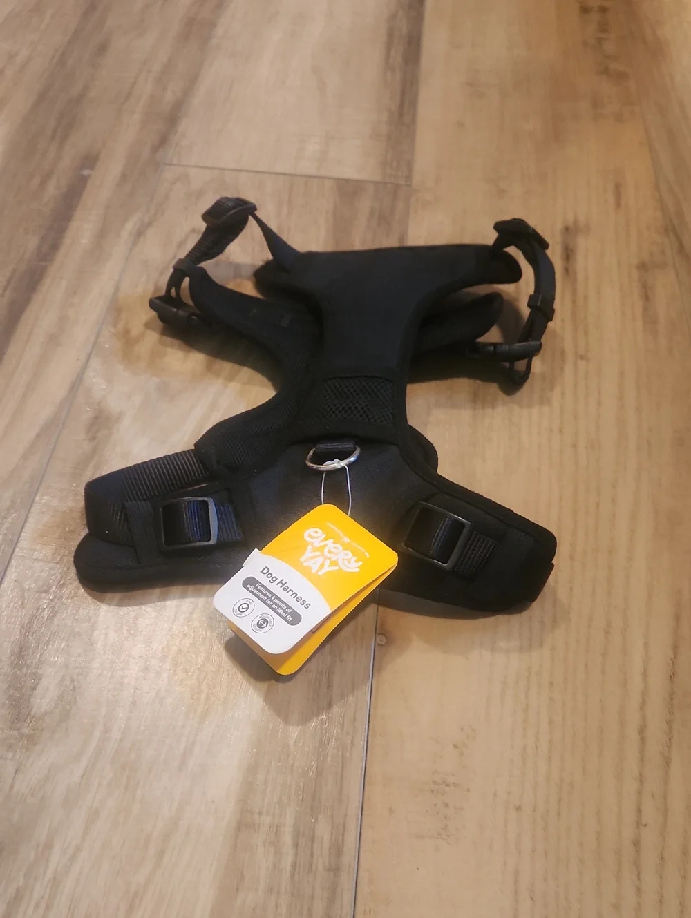 Every Yay Black No-Pull Dog Harness